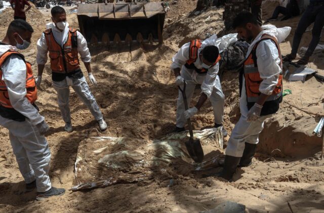 Empieza segunda fase de búsqueda de cadáveres en Gaza para encontrar a 1.072 desaparecidos