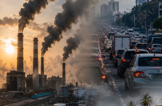Las emisiones de CO₂ pasan factura a la economía dominicana y a los hogares