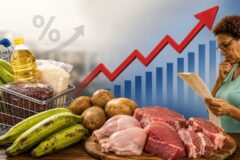 La canasta básica de RD aumenta más de 36 % en casi seis años