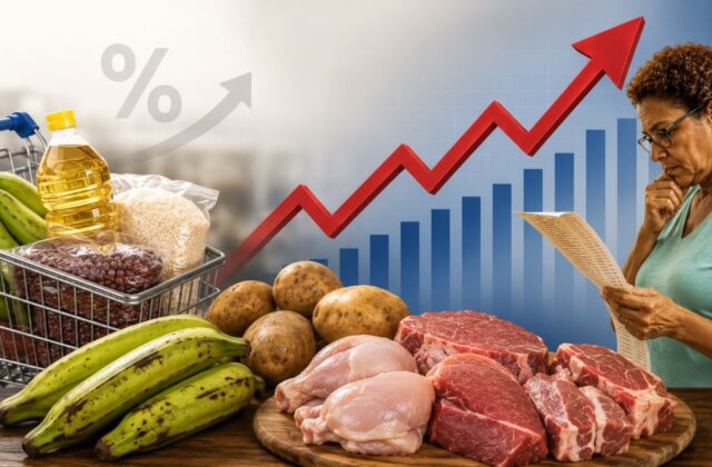 La canasta básica de RD aumenta más de 36 % en casi seis años