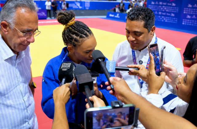 Abinader felicita a Ana Rosa tras conquistar primera medalla de oro