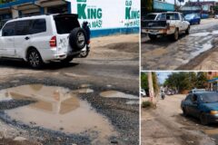 Residentes de Hato Nuevo marchan para exigir obras y servicios básicos al Gobierno