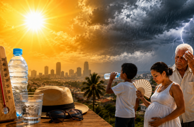 El calor no dará tregua este viernes con temperaturas de hasta 35 °C, advierte Indomet