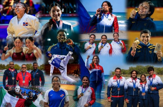 México ha conseguido el 28% del total de las medallas y el 40% de las de oro en los Centroamericanos