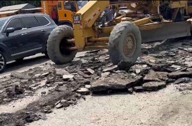 Gobierno inicia reparación de avenida principal de Hato Nuevo tras reclamos comunitarios