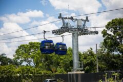 Teleférico de Los Alcarrizos reanuda operaciones tras concluir mantenimiento anual