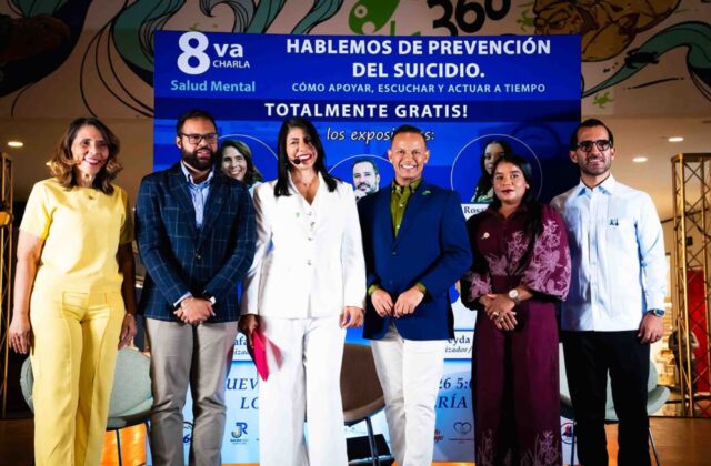Celebran la 8.ª Charla de Salud Mental “Hablar salva vidas” en Santo Domingo enfocada en la prevención del suicidio