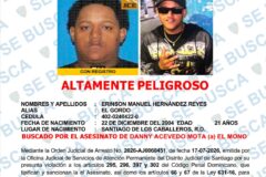PN exhorta a “El Gordo”, acusado de homicidio, entregarse por las vías pertinentes