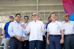 Abinader supervisa obras deportivas y asegura que el país está listo para los Centroamericanos