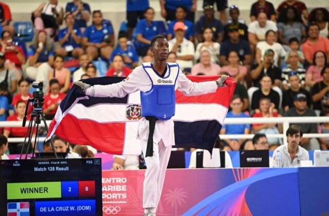 ¡Otro oro para República Dominicana! Wilfrido De la Cruz se corona campeón en taekwondo
