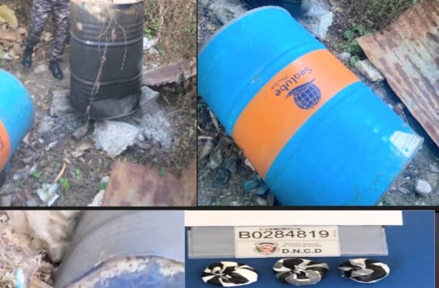 Policía Nacional desmantela fábrica clandestina de alcohol adulterado en Barahona