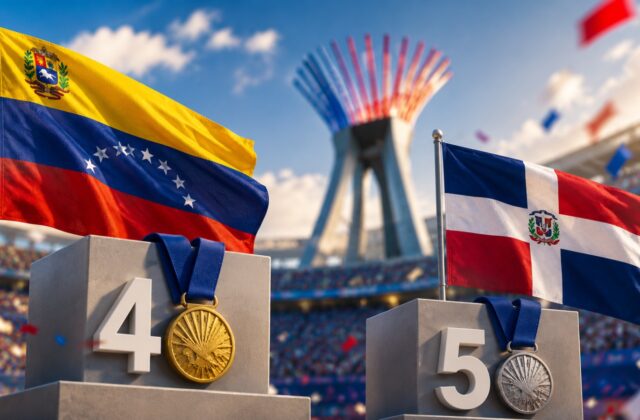 Venezuela recupera el cuarto lugar del medallero; RD mantiene quinta con 46 preseas