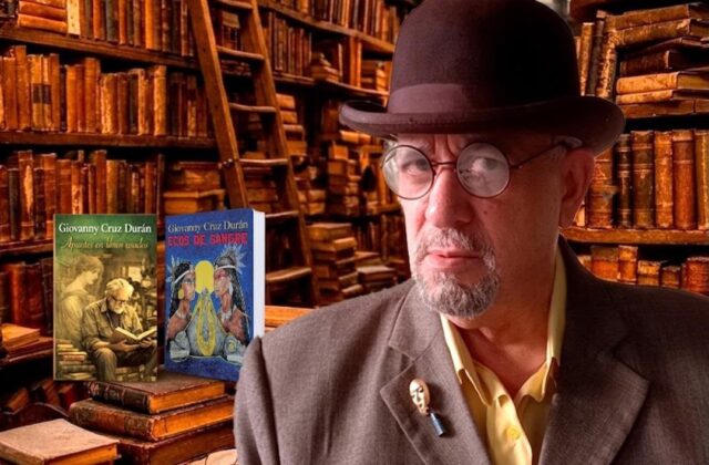 Giovanny Cruz publicará “Ecos de sangre” y “Apuntes en libros usados”, sus más recientes obras