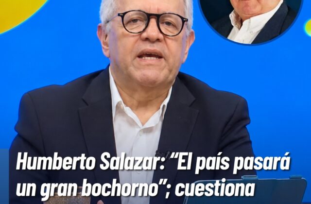 Humberto Salazar: “El país pasará un gran bochorno”; cuestiona títulos de Fadul y desmonta sus supuestas curas
