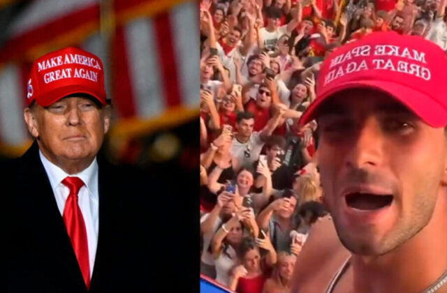 Imagen relacionada: casa blanca reacciona gorra ferran