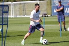 El último entrenamiento de Messi, la cábala del asado y posibles cambios