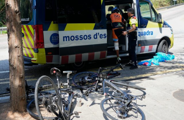 Muere ciclista británico atropellado en la Vuelta a Portugal