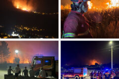 Tres bomberos con heridas graves y viviendas evacuadas en Portugal por los incendios