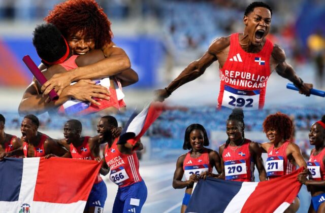 Relevos 4×100 de RD hacen historia con dos récords y oro en Centroamericanos SD 2026