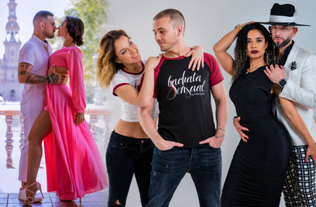 Estas tres parejas extranjeras hicieron del baile de la bachata un fenómeno mundial