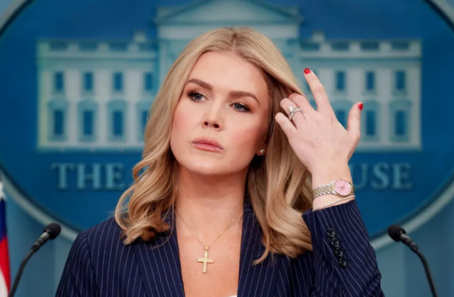 Trump anunció que Karoline Leavitt dejará a fin de mes su cargo como secretaria de prensa de la Casa Blanca