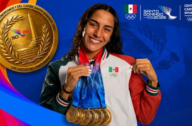 Mexicana Celia Pulido conquista 8 oros y supera en medallas doradas a mayoría de países en Centroamericanos