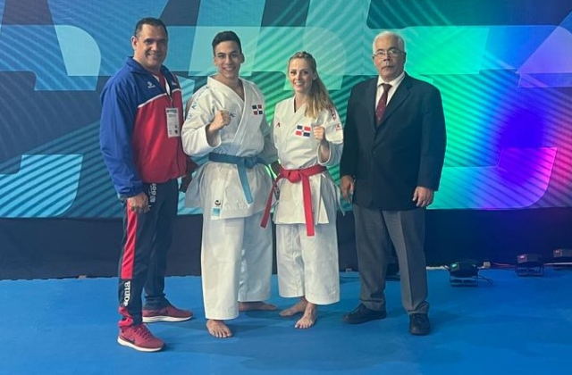 María Dimitrova y Larry Aracena conquistan el oro en kata individual en Santo Domingo 2026