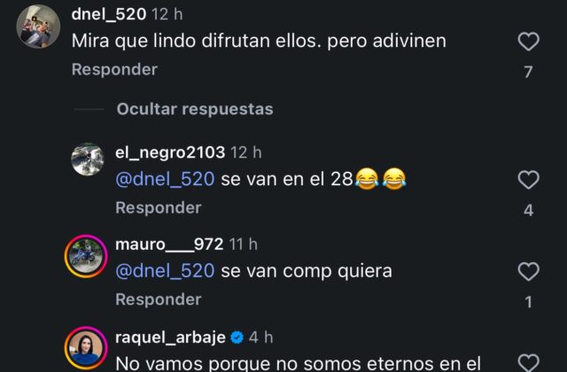 Raquel Arbaje responde a críticas en redes: “Nos vamos con la frente en alto”