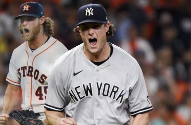 Gerrit Cole supera a Clemens en lista de ponches de Yankees
