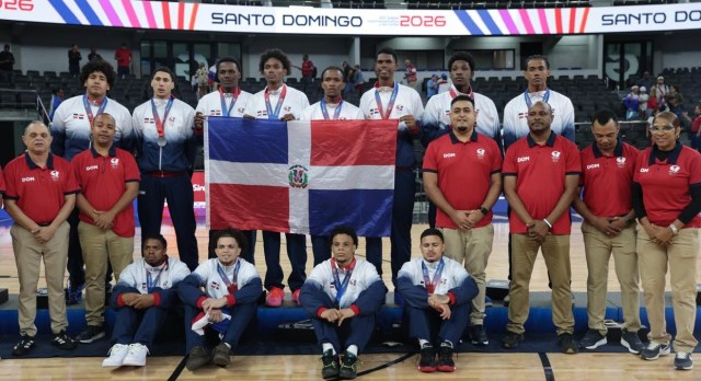 Abadina felicita a Fedombal por sus cuatro medallas en los JCC Santo Domingo 2026