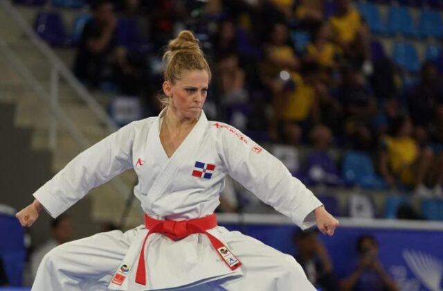 María Dimitrova, la leyenda del karate dominicano, se despide con un histórico séptimo oro Centroamericano
