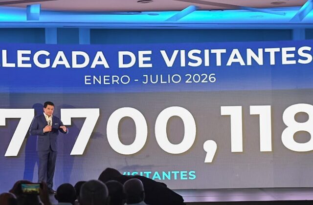 Más de 7,7 millones de visitantes llegan al país hasta julio