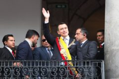 Noboa declara 3 días de duelo nacional en Ecuador por muerte de director de Inteligencia