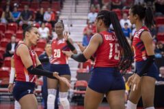 Reinas del Caribe barren a Costa Rica en su primer partido del Campeonato Clasificatorio Norceca