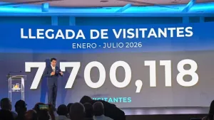 Imagen relacionada: supera millones visitantes enero julio