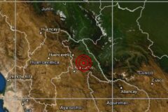 Una segunda réplica con magnitud 4,0 se siente en Ayacucho, en el sureste de Perú
