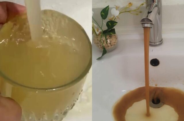 ¿Hasta cuándo? Persisten denuncias por agua turbia en Ciudad Juan Bosch