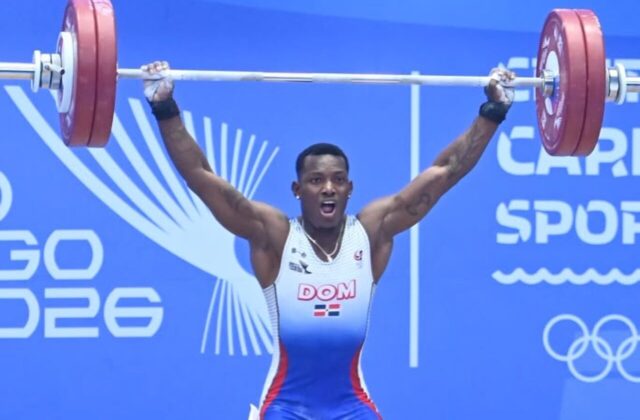 Francisco Tonton gana plata en halterofilia; RD llega a 25 medallas de plata
