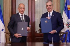 RD y Honduras fortalecen su agenda bilateral con la firma de una amplia declaración conjunta