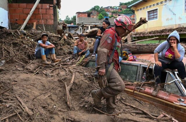 El Gobierno de Venezuela registra afectaciones en toda Caracas tras fuertes lluvias