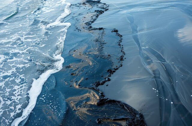 Un derrame de petróleo frente a las costas de Omán abarca unos 390 kilómetros cuadrados