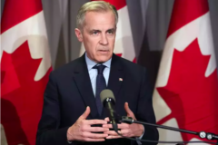Carney anuncia represalias de Canadá por aranceles de EE. UU.