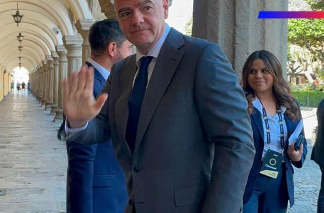 Gianni Infantino llegó a República Dominicana; Kelvin Cruz lo recibió - Hoy Digital