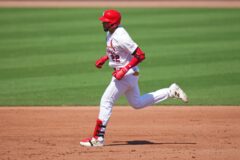¡Que palo! Joshua Báez debuta en MLB con enorme jonrón