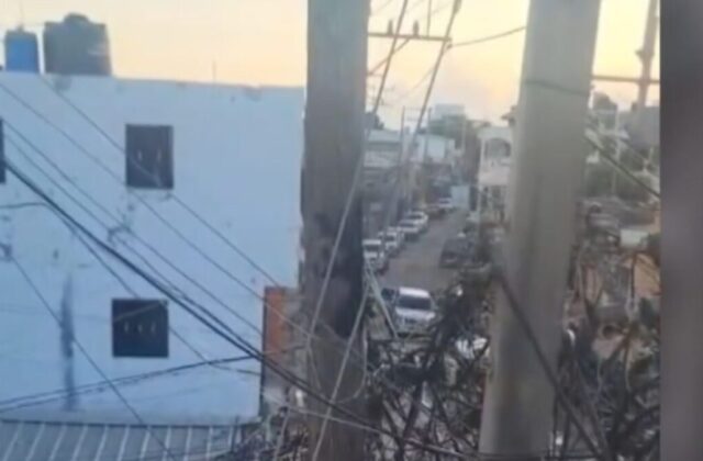 Imagen relacionada: poste electrico estado preocupa residentes