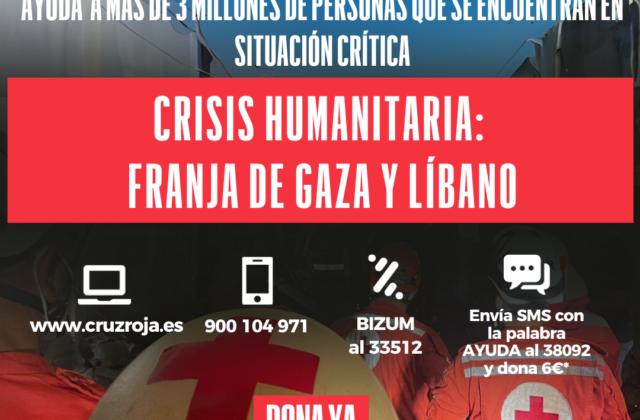 Cruz Roja denuncia las crecientes campañas de desinformación contra trabajadores humanitarios