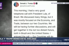 Lula critica los últimos aranceles de EE.UU. durante una llamada telefónica con Trump