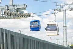 Línea 2 del Teleférico de SD queda fuera de servicio por falla detectada durante mantenimiento