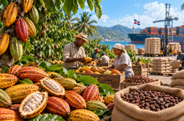 Cacao de RD podría superar las 100 mil toneladas exportadas para fin de año