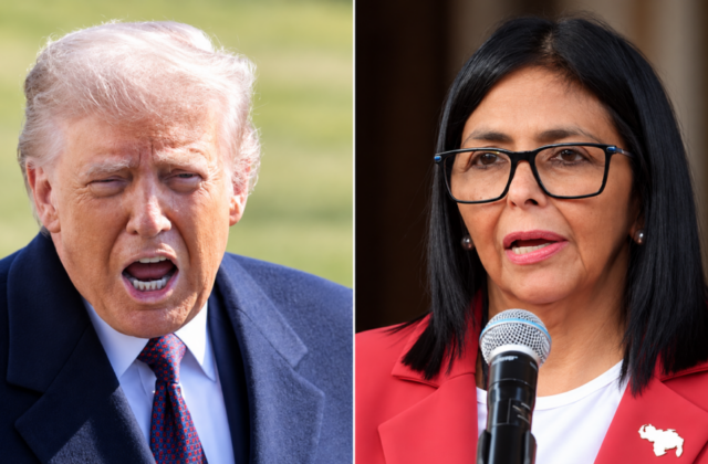 Trump planea reunirse con Delcy Rodríguez durante la Asamblea de la ONU, según Axios